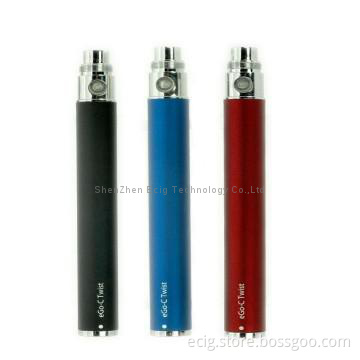 Bottom price ego twist battery with variable voltage 3.2v-4.8v